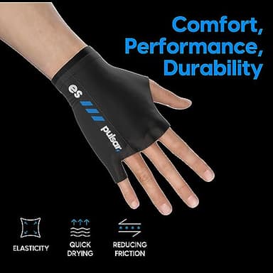 PULSAR eS ARM SLEEVE Finger Glove XL Black - Image 3