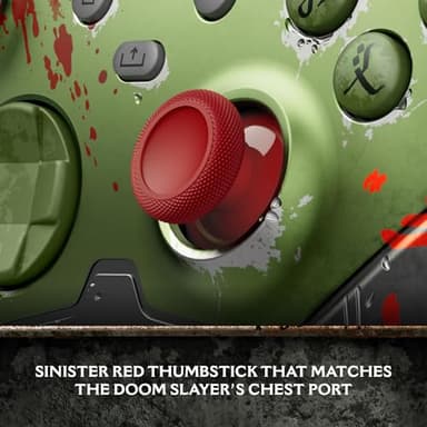 Xbox Wireless Controller – DOOM: The Dark Ages Limited Edition Series X|S, One, PCs, and Cloud-Enabled Devices (Renewed) - Image 5