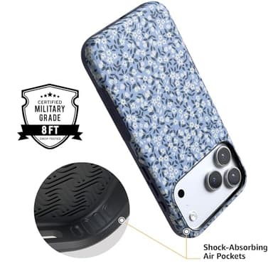 Casely iPhone 17 Pro Case | Picking Daisies | Cottagecore | Compatible with MagSafe | Bold Protective Design - Image 4
