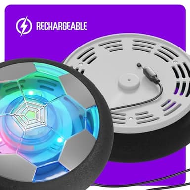 Ninja Blast Hover Soccer Light-Up Ball, Indoor Toy Games Gifts for Birthday, Kids, Boys for Age 6, 7, 8, 9, 10, 11, 12 Years Old, Single - Image 7