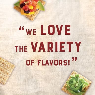 Triscuit Fire Roasted Tomato & Olive Oil Whole Grain Wheat Crackers, Lunch Snacks, Bulk Snack Crackers, 6 - 8.5 oz Boxes - Image 14