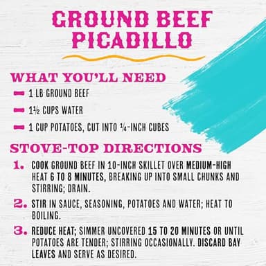 Mezco Picadillo Flavor Duo, Sauce, Spice and Herb Blend, Meal Prep Kit, 6.24 oz - Image 6