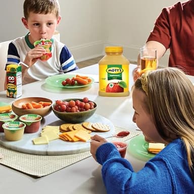 Mott's No Sugar Added Applesauce, 23 Oz Jar (Pack Of 12), Good Source Of Vitamin C, No Artificial Flavors - Image 9