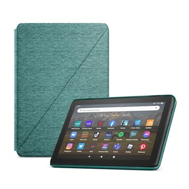 Amazon Fire HD 8 Tablet (32GB Emerald, 2024 release) + Standing Cover (Emerald) - Image 1