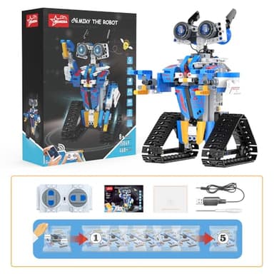 Henoda Robot Toys for 8-16 Year Old Boys Girls Kids with APP or Remote Control Science Programmable Building Block Kit, STEM Projects Educational Birthday Gifts - Image 5