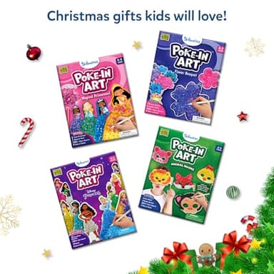 Skillmatics Poke-in Art - Flower Bouquet, Mess-Free Creative Activity, DIY Wood Craft Kits, Gifts for Girls & Boys Ages 4, 5, 6, 7, 8, 9 - Image 3