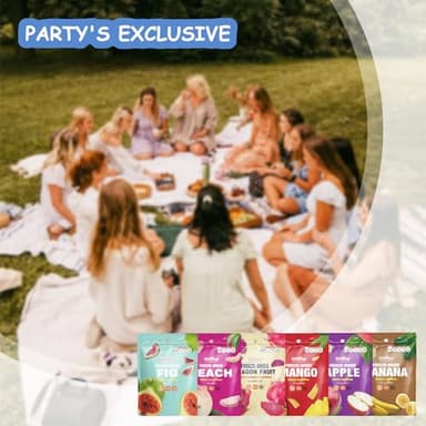 ONETANG Freeze-Dried Mixed Fruit, 12 Pack Single-Serve Pack, Non GMO, Kosher, No Add Sugar, Gluten free, Vegan, Holiday Gifts, Healthy Snack 0.35 Ounce - Image 5