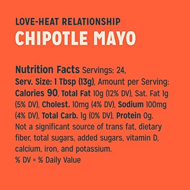 Sir Kensington's Mayonnaise 2 Count Chipotle Mayo Gluten Free Non- GMO Project Verified Shelf-Stable 12 oz - Image 2
