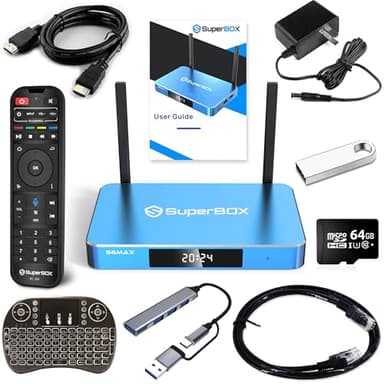 2025 Version, S6 Max Fully Loaded 6K Ultra HD with Voice Control, 4GB RAM + 64GB ROM - Image 1