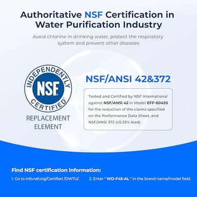 Waterdrop Alkaline DA97-17376B Water Filter, Enhances pH, Replacement for HAF-QIN/EXP, DA97-08006C, RF28R7201SR, RF28R7351SG, WD-F45-AL, 3 Filters - Image 4