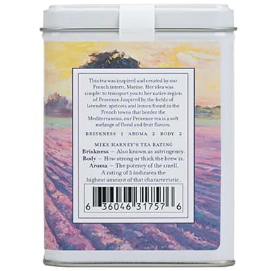 Harney & Sons Provence Tea, White Tea with Flavors of Apricot, Lemon and Lavender - Image 4