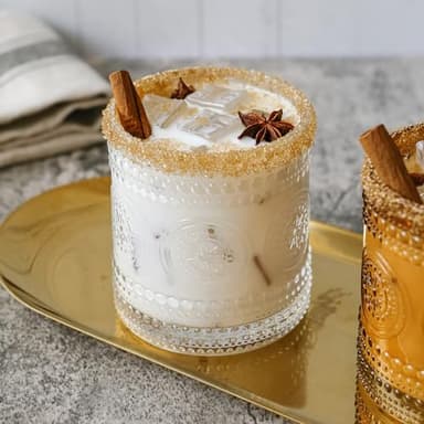 Kate Aspen Hobnail Beaded Floral Clear Drinking Glasses Set of 6, (10 oz) Vintage Glassware Set Cocktail Glass Set, Juice Glass, Water Cups | Great Hostess Gift & Gift for New Home Owners - Image 7