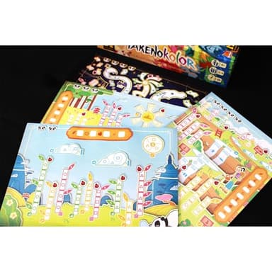 Takenokolor Board Game - Engage in Colorful Gardening Fun with Bamboo Groves! Fun Family Strategy Game for Kids & Adults, Ages 6+, 2-4 Players, 20 Minute Playtime, Made by Matagot - Image 4