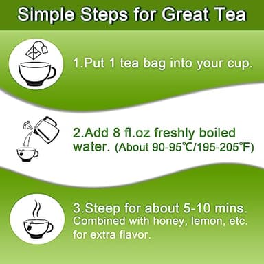 FullChea - Soursop Leaves Tea Bags, 40 Teabags - Premium Soursop Graviola Leaves - Hojas De Guanabana Tea - Non-GMO - Caffeine-free - Improve Digestion, Support Healthy Skin & Sleep - Image 7