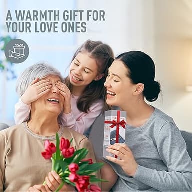 Heating Pad for Back Pain Relief & Cramps, KOT Heating Pads with Auto Shut Off Large, 6 Heat Settings Electric Heated Pad, Gifts for Women, Gifts for Men, 12" x 24" - Image 6