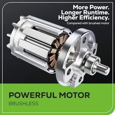 Greenworks 80V 21" Self-Propelled Lawn Mower (Gen 2), 8.0Ah Battery - Image 3