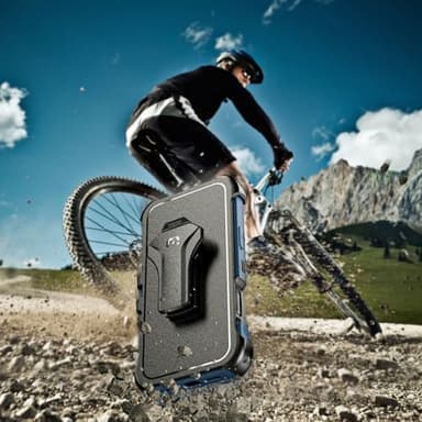 M MYBAT PRO For iPhone 17 Pro Max Case with Belt Clip Holster, Maverick Series 17 Pro Max Case[Compatible with Magsafe]w/Screen Protector,Anti-Drop,with 360°Rotating Kickstand,Heavy Duty Protection - Image 7