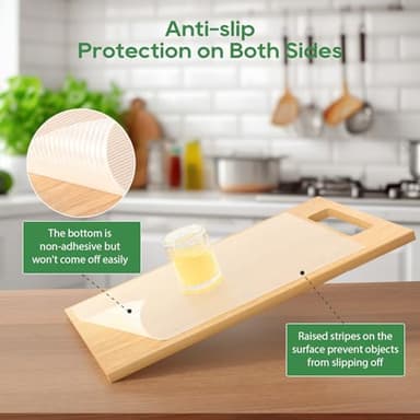 Anoak Cabinet Liner, Non Adhesive, Washable 22 Inch x 20 FT(240 Inch) Waterproof Durable Non-Slip Shelf Liner for Kitchen, Drawer, Refrigerator - Image 4