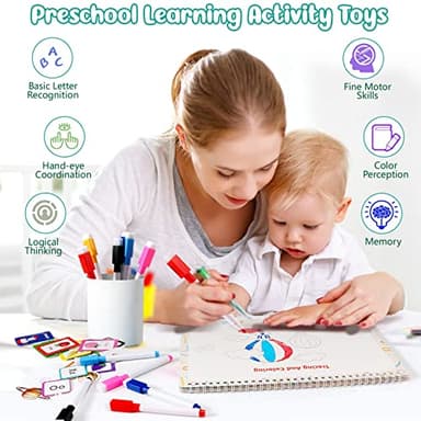 TFS TOP · FANS Montessori Toys for Toddler Busy Book: Preschool Learning Activities 3 4 5 Year Old Boys Girls Kids Gifts - Image 5