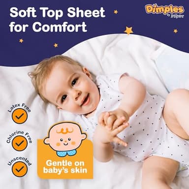 Inspire Ultra Dimples Diaper Booster Pads | Our Most Absorbent Diaper Inserts Ever | Diaper Pads Inserts Overnight or Daytime | Diaper Liners Turn Any Diaper into Super Overnight Diapers for Babies - Image 7