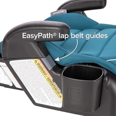 Diono Connect3 RXT Backless Booster, Pack of 2, Slim Fit 3-Across in Many Mid-Sized Sedans and SUVs, for Children from 40-120 lbs., Lightweight with Latch connectors, Blue Razz Ice - Image 4