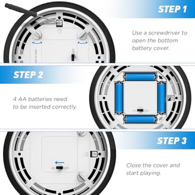 LED Hover Soccer Ball Boy Toys, Air Power Kids Training Ball Playing Football Indoor Outdoor Game, Birthday Gifts for Age 3 4 5 6 7 8-10 Years Old Boys Girls - Soccer (2PCS) - Image 3