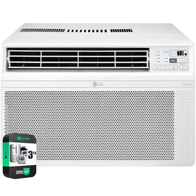 LG R-LW1223ERSM 12,000 BTU 115V Window Air Conditioner Cools 550 sq. ft. with Wi-Fi (Renewed) Bundle with 3 YR CPS Enhanced Protection Pack - Image 1