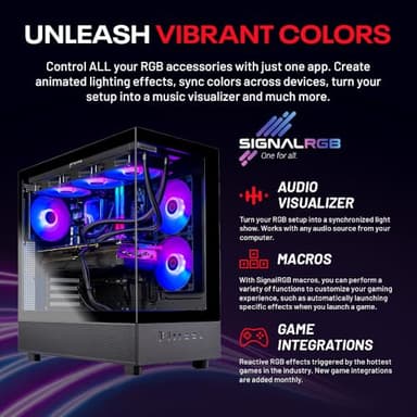 Skytech Gaming Azure 3 Gaming PC, AMD Ryzen 7 9700X 3.8GHz, NVIDIA RTX 5060, 1TB NVMe SSD, 16GB DDR5 RAM 6000, 850W Gold ATX 3 PSU, 360 ARGB AIO, Wi-Fi, Win 11, Desktop - Image 6