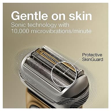 Braun Series 9 Pro 9419s Electric Shaver for Men, Wet & Dry Shave, Shaving Kit with 4+1 Head with ProLift Trimmer - Image 5