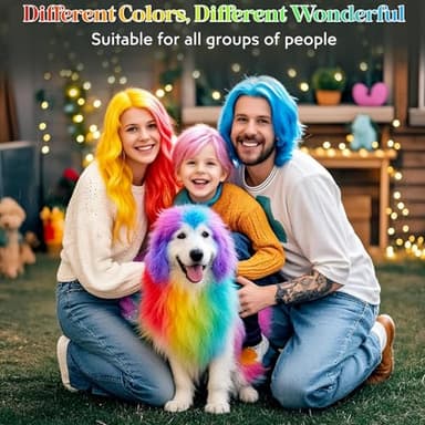 Black Hair Spray Temporary【Instant Color】【Skin Friendly】【Easy To Clean】【Large Capacity】Washable Hair Color Spray For Women/Men 4.06 oz，12 Black - Image 5