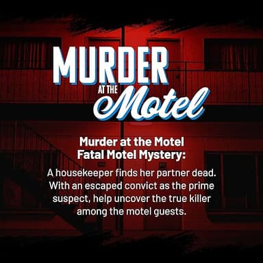 Hunt A Killer Murder at The Motel - an Immersive Murder Mystery Experience - for True Crime Fans with Evidence & Puzzles - Solve Crimes at Date Night or Family Game Night - Age 14+ - Image 3