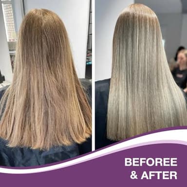 Karseell For Blonde Silver Gray Highlighted Hair Purple Hair Mask Professional Neutralizes Brass & Yellow Tones 16.90 oz 500ml - Image 4