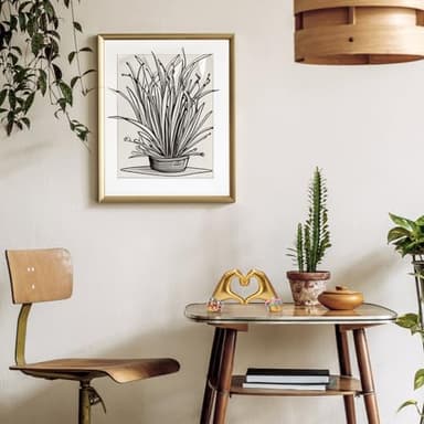 Mezchi Gold Heart Hands Sculpture Room Decor, Aesthetic Decor for Living Room Bedroom Bookshelf, Love Finger Modern Art Aesthetic Sculpture for Home Office Desktop, Birthday Gift - Image 6