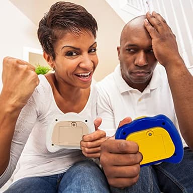 Intoypad Pop The Target! Handheld Speed Push Game Machine: A Fun Multiplayer Game for Family. Sensory Fidget Toy Christmas Toys Gifts for 6 7 8 9 10 11 12 Years Old Kids Road Trip Car Games Kids Blue - Image 9