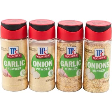 McCormick Garlic & Onion 4 Count Variety Pack, 1.02 lb - Image 1