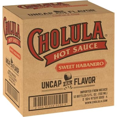 Cholula Sweet Habnero Hot Sauce, 5 fl oz (Pack of 12) - Image 1