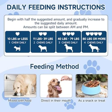 Woyamay Dog Probiotic for Dogs, 200 Soft Treats Dog Probiotics for Digestive Health & Immune System, Probiotic Chews for Dogs, Support Gut Health|Itchy Skin|Diarrhea|Gas Relief Treatment - Image 7