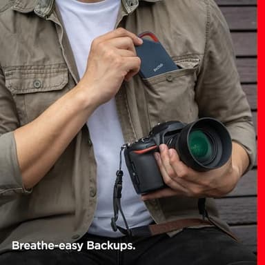 SanDisk 4TB Extreme PRO Portable SSD with USB4, Up to 3800 MB/s Read and 3700MB/s Write, USB-C, USB 3.2, Backwards Compatible, IP65 Water and Dust Resistance - SDSSDE82-4T00-G25 - Image 6