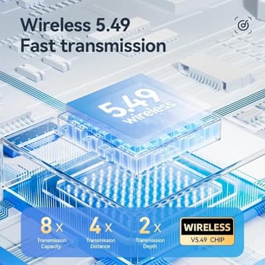 Ai Languages Translation Earbuds,Real Time Translator Earphones Support (French, Spanish, German etc.) 144 Languages & Accents with App Instant Voice Translator for Travel, Learn,Business.Black - Image 5