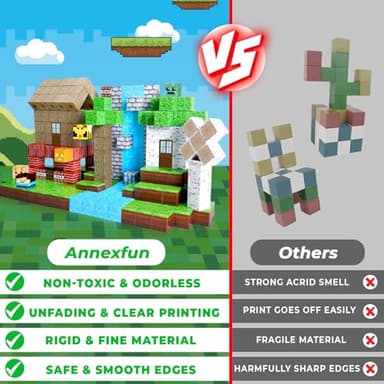 Magnetic Blocks-100PCS Magnetic Building Blocks, Magnetic Tiles Kids Build Cubes 2025 Upgraded STEM Game Toys, Christmas Birthday Gifts for Boys & Girls Ages 3+ - Image 4