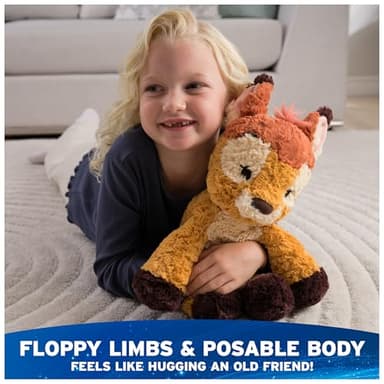 GUND Disney Official Bambi Plush, Disney Cozys Collection, Bambi Toys, Deer Stuffed Animal for Ages 1 and Up, Brown, 10” - Image 5