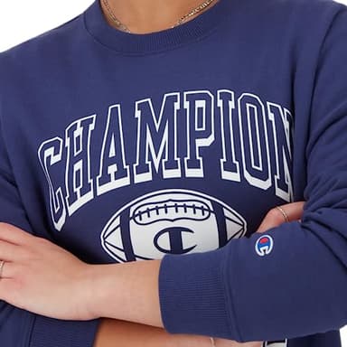 Champion Women's Sweatshirt, Powerblend, Fleece Crewneck, Warm Sweatshirt for Women, Graphic - Image 5