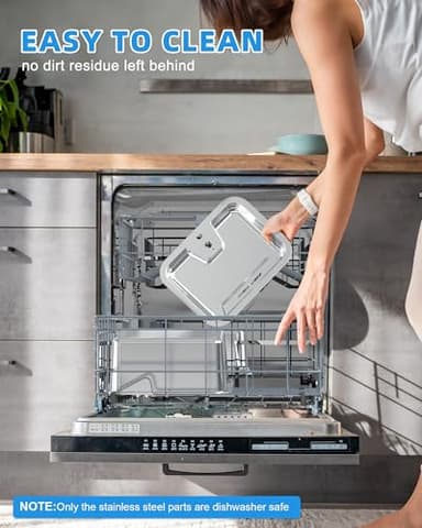 Lesotc Dog Water Fountain for Large Dogs, 11L/3Galon Stainless Steel Large Pet Water Fountain with 4 Filters, Automatic Dog Water Bowl Dispenser, Ultra-Quiet Pump, Ideal for Multi-Pet Home - Image 8