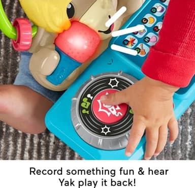 Fisher-Price Baby Learning Toy Link Squad A to Z Yak with Interactive Music & Lights for Ages 9+ Months, Compatible Only with Link Squad Items - Image 3