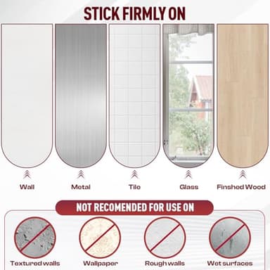 3M Double Sided Tape Heavy Duty, 20PCS VHB 5952 Adhesive Pads - 1 in & 2 in Squares and Dots, 1x2 in Rectangles, Strong Hold Mounting Tape for Crafts, Photos, Home & Office Use - Image 4