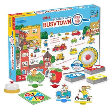 Briarpatch, Richard Scarry's Busytown Seek and Find Game, Based on Early Reader Books for Preschool, Kindergarten and 1st Grade - Image 1