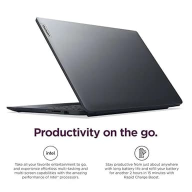 Lenovo IdeaPad 15.6" HD Anti-Glare w/ 1 Year Microsoft 365, 20GB RAM, 384GB SSD, Windows 11 Home, Up to 9.5 Hours Battery Life, Intel Processor, WiFi 6, HDMI, USB-C, SD Card Reader, w/WOWPC USB - Image 4