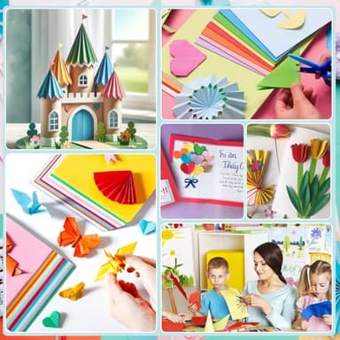 OcePor 168 Sheets Colored Paper 28 Colors, 8.5x11 Construction Paper Assorted Colors, 120gsm/32lb Computer Copy Card Stock for Office, Printing, Card Making, Cricut, Crafts, Scrapbook - Image 6
