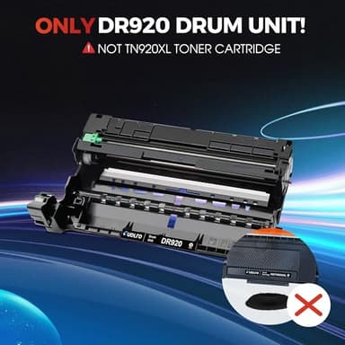 SUDLTO DR920 Drum Unit DR920 Replacement for Drum DR920 DR-920 to Compatible with HL-L6210DW HL-L6210DWT HL-L6310DW HL-L5210DW HL-L5210DWT HL-L5210DN(1 Black, Not Toner) - Image 6