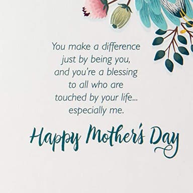 Hallmark DaySpring Religious Mother's Day Card for Mom (Kindness, Beauty, Grace, Love) - Image 3